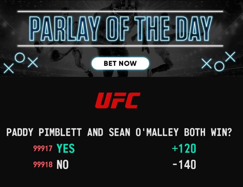 Image for the Tweet beginning: #UFC324🥊Parlay of the day for