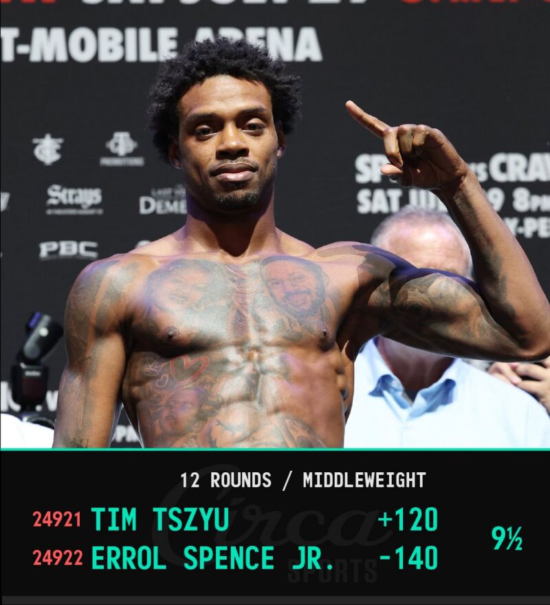 Image for the Tweet beginning: Errol Spence Jr.🥊makes his long